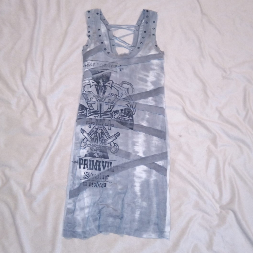 PrimEvil Gray Dress